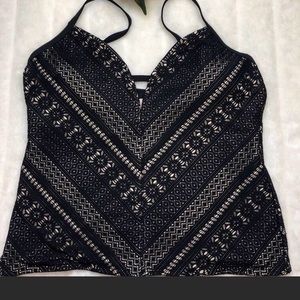 NWT BLEU DOT TANKINI TOP